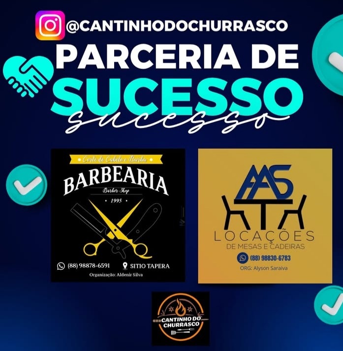 CANTINHO DO CHURRASCO LA NO SITIO TAPERA